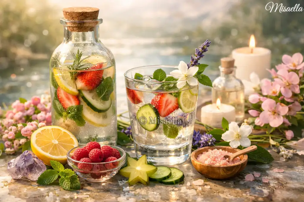 L’eau de bien-être : le secret naturel pour éveiller ton corps et ton esprit🍓