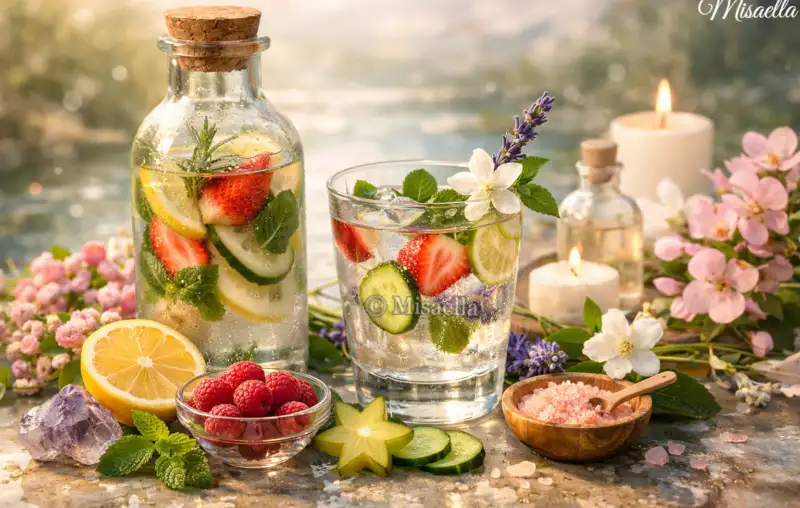 L’eau de bien-être : le secret naturel pour éveiller ton corps et ton esprit🍓