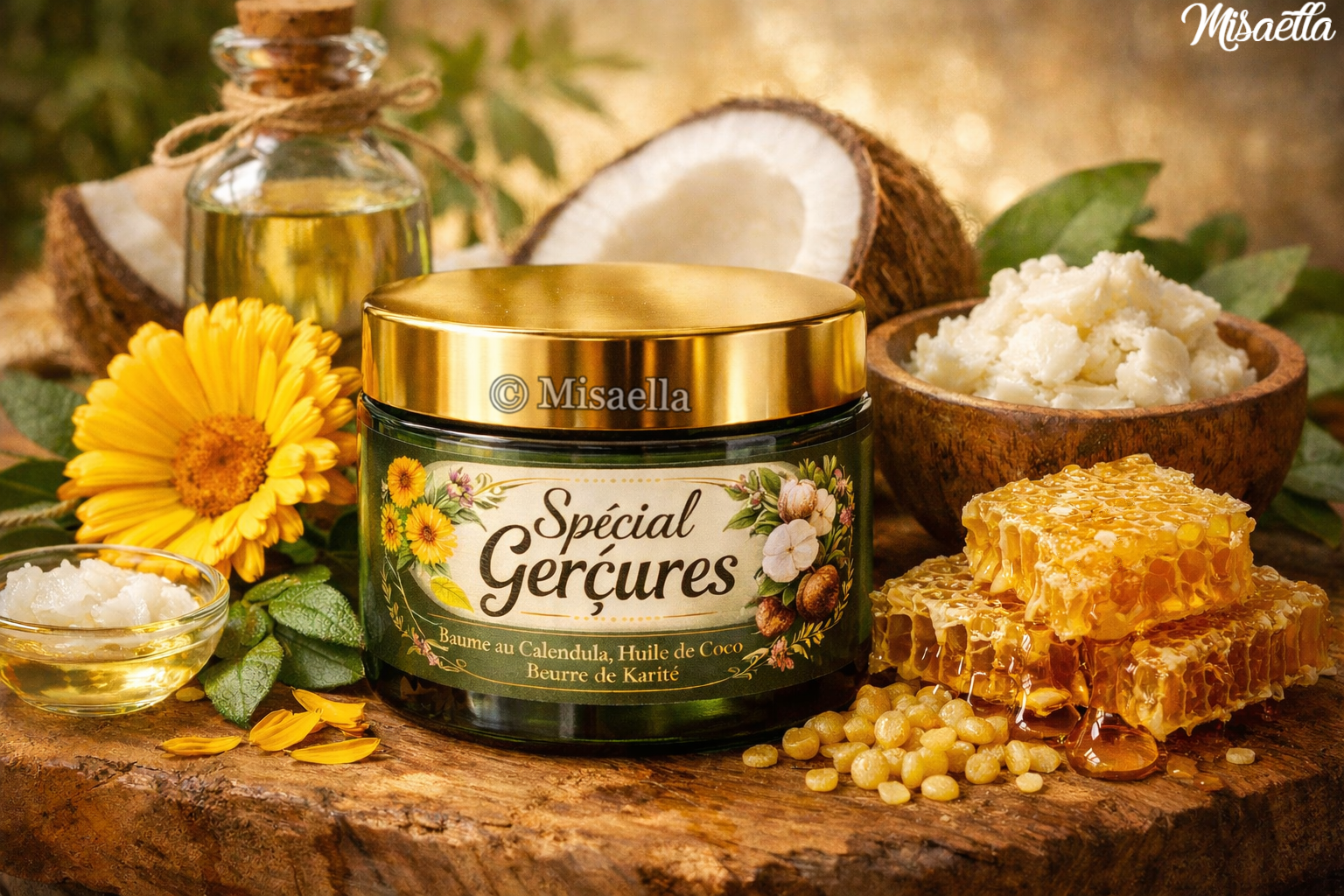 Baume magique contre les gerçures : douceur naturelle pour peaux abîmées 💫